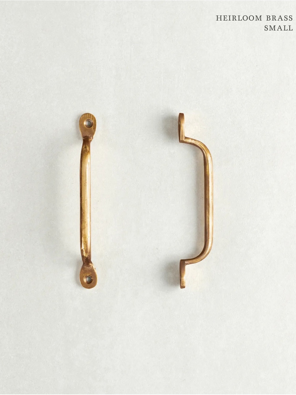 deVOL Pull Handles. Heirloom Brass
